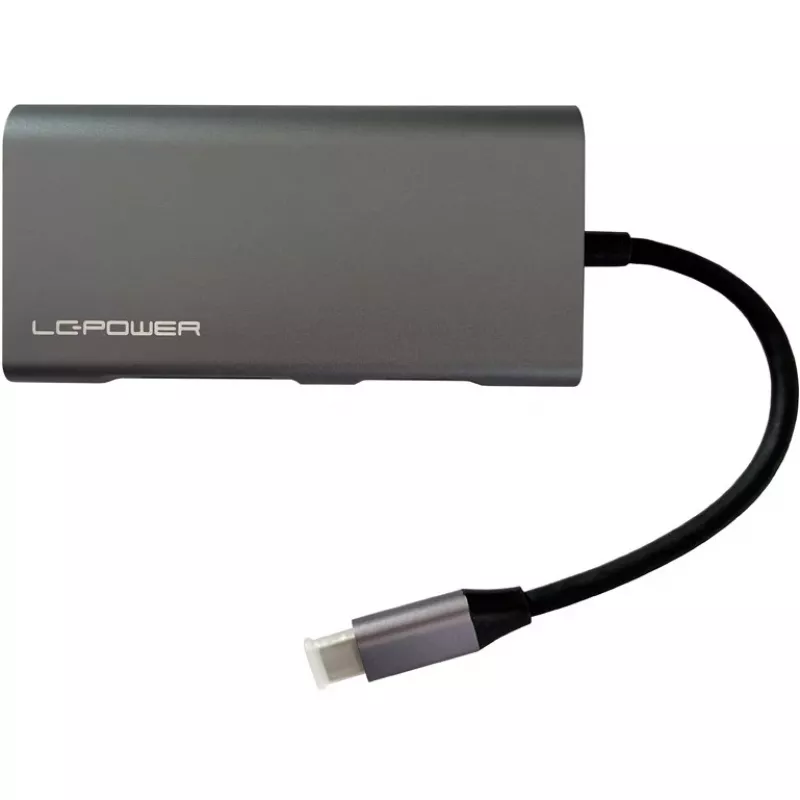 Laptop-dock LC-Power LC-HUB-C-MULTI-5 USB 3.2 Gen 1 Type-C bedraad