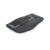 Draadloos ergonomisch toetsenbord HAMA WK-900 zwart USB, compacte layout, draadloze verbinding