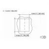 METZ CONNECT BTR IT CONNECT E-DAT Modulekoppeling 8(8) Cat.6 - aansluiting (1309A0-I)