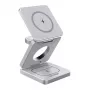 Draadloze oplader BlitzWolf BW-IW30 3-in-1-snel-laadstation voor iPhone en Samsung, draadloos laden van 3 apparaten