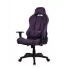 Gamingstoel Arozzi Torretta SoftFabric paars – ergonomisch ontwerp, verstelbare armleuningen, kantelbare rugleuning