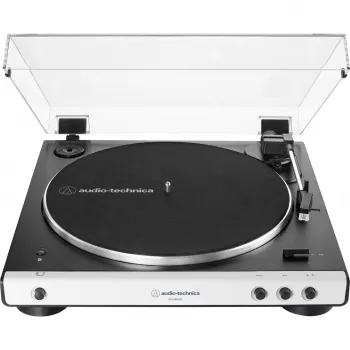 Audio-Technica AT-LP60XBT - platenspeler - zwart, wit (AT-LP60XBTWH)