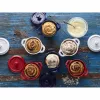 Staub Mini Cocotte rond, 4 stuks - 200 ml, rood