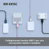 Sony IER-EX15C Headset Bedraad In-ear Gesprekken/Muziek USB Type-C Wit