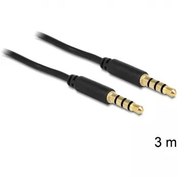 Audiokabel DeLOCK 3,5 mm - 3,5 mm 3 m