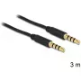 Audiokabel DeLOCK 3,5 mm - 3,5 mm 3 m