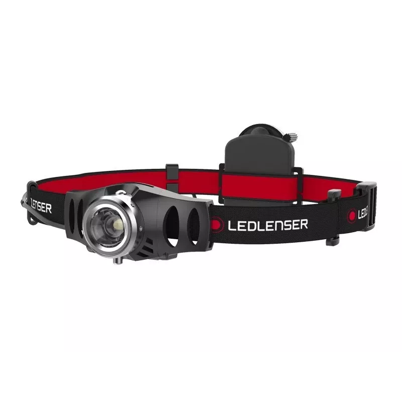 Hoofdlamp Led Lenser H3.2 zwart rood