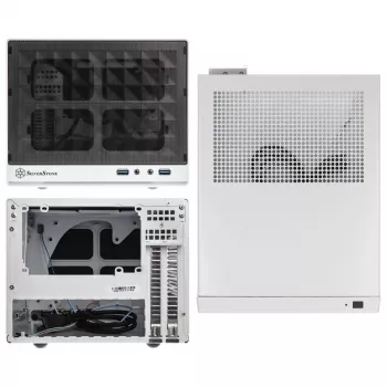 PC-behuizing Silverstone SG13 Mini Tower zwart