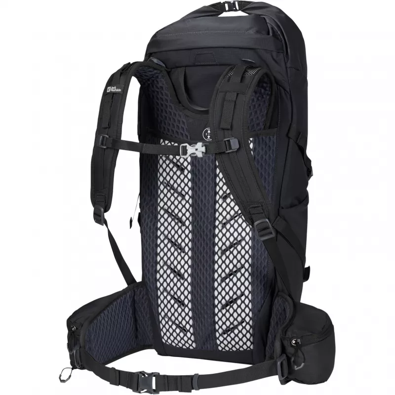 Jack Wolfskin Cyrox Shape 30 S-L rugzak – zwart, 30 L