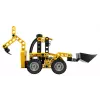Bouwset LEGO Technic Backhoe Loader 42197 — knikbesturing, werkende lader, 104 onderdelen, aanbevolen leeftijd 7+