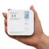 Koolmonoxide-sensor QOLTEC 52577 — batterijgevoed alarm, 85 dB geluidsniveau