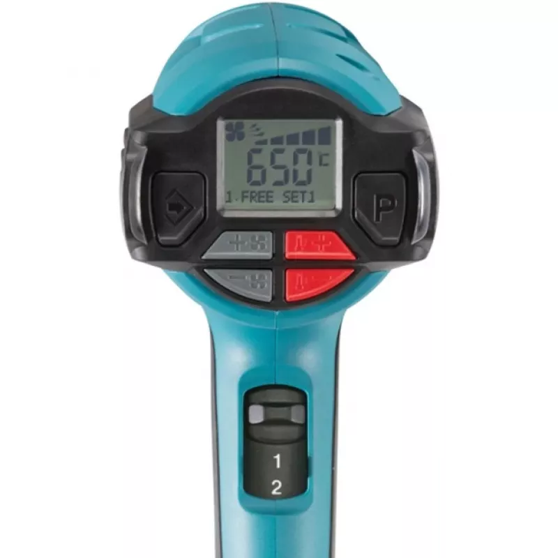 Makita HG6531CK heteluchtpistool 550 l/min 650 °C 2000 W groen