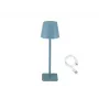 Beper P207ILI200 oplaadbare led-tafellamp, aanraakschakelaar, dimbaar, leisteenblauw