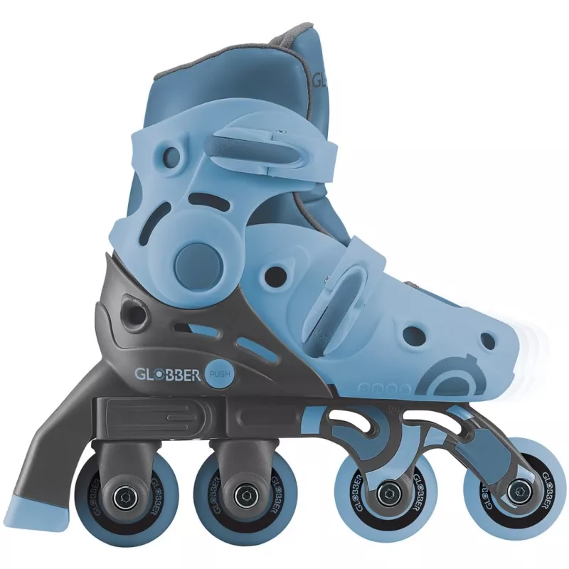 Inline-skates GLOBBER Learning Skates 2-in-1 maat 26-29 blauw