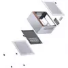 Computerbehuizing Jonsbo NV10 Mini ITX - zilver