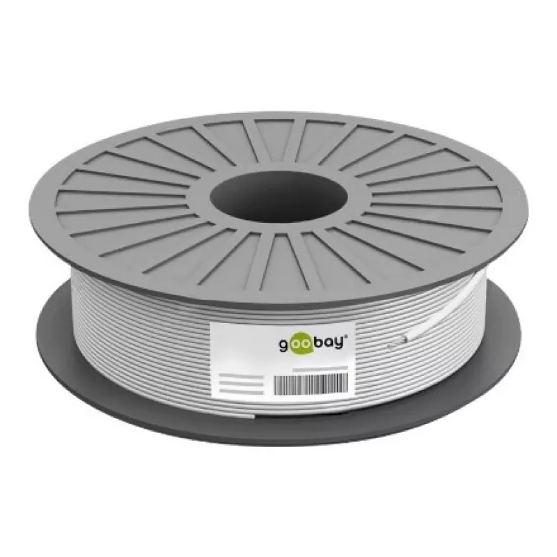 Netwerkkabel Goobay CAT 6 U/UTP 100 m zwart