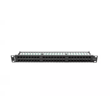 Lanberg PPU6-1048-B - patchpaneel - 1U - 19 inch
