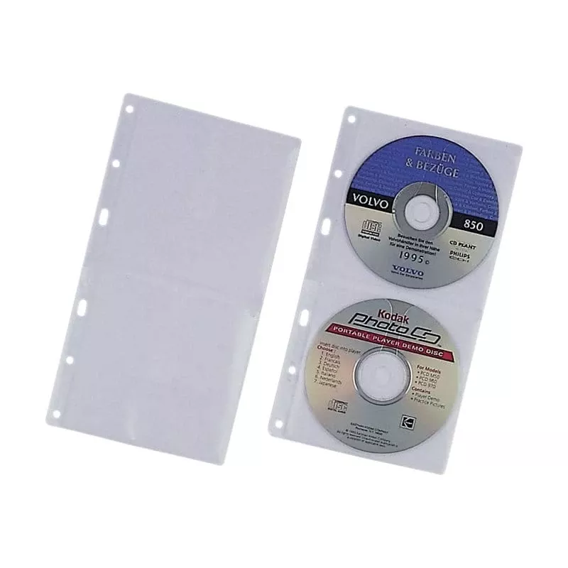 Sleeve-hoes Durable 5203-19 2 discs transparant