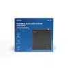 Externe slanke dvd±rw-drive SAVIO AK-43, USB 2.0, zwart, ondersteunt cd/dvd lezen/schrijven (24x cd, 8x dvd)