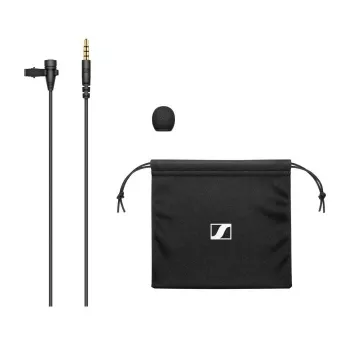 Lavalier-microfoon Sennheiser XS LAV MOBILE, opsteekbare condensator, omnidirectioneel, 2 m kabel, 3,5 mm, 50–18000 Hz, 19 g, zwart