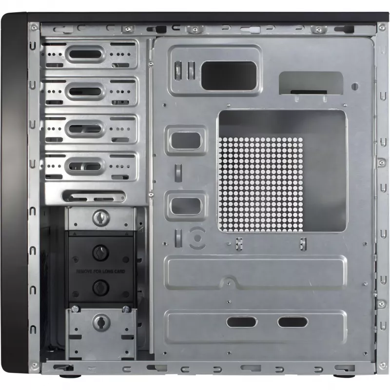 Computerkast Inter-Tech ATX IT-8862 Plaid, kleur zwart