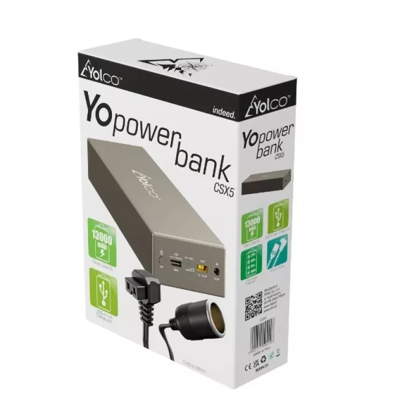 Yolco Externe accu powerbank voor Yolco CSX5-koelkasten