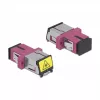 Glasvezelkoppeling DeLOCK 86891 SC simplex bus naar SC simplex bus multimode violet