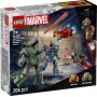 Constructiespeelgoed LEGO Marvel Super Heroes Iron Man War Machine set 76320, 204 onderdelen, 2 minifiguren, 100 mm hoogte