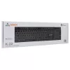 Bekabeld USB-toetsenbord SBOX K-22 US zwart — US-layout, zwart, bekabelde USB-verbinding