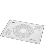 Bakmat GEFU PAD — siliconen, ivoor, 500 × 700 mm