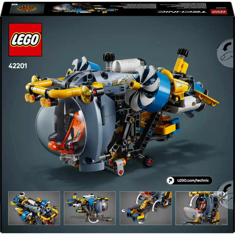 LEGO TECHNIC 42201 Diepzee-onderzoeksduikboot