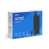 Binnen-AC-oplaadapparaat SAVIO ZA-01, 65W USB-C PD 3.0, 100–240V ingang, enkele aansluiting, zwart
