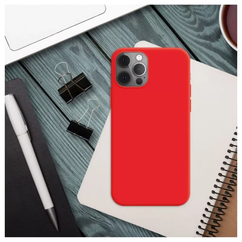 Fixed | Story | achterkantcover | Samsung | Galaxy S25 | rubber | rood