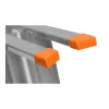 Krause Dopplo 120410 dubbelzijdige trap, aluminium, 2 x 5 treden