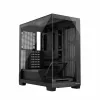 PC-behuizing MODECOM Volcano Stellar NF ATX Midi Tower, gehard glas, zwart, ondersteunt ATX/micro ATX, GPU tot 420 mm, CPU-koeler 175 mm
