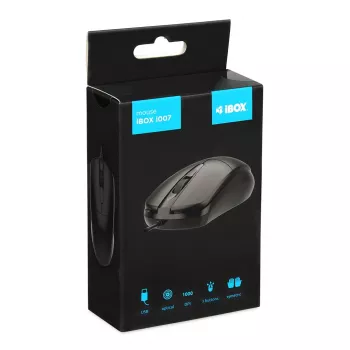 iBOX i007 bedrade optische muis, zwart