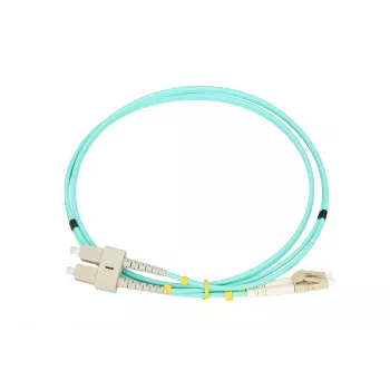 Patchcord Extralink LC/UPC – SC/UPC, multimode OM3, duplex, 3 mm, 5 m