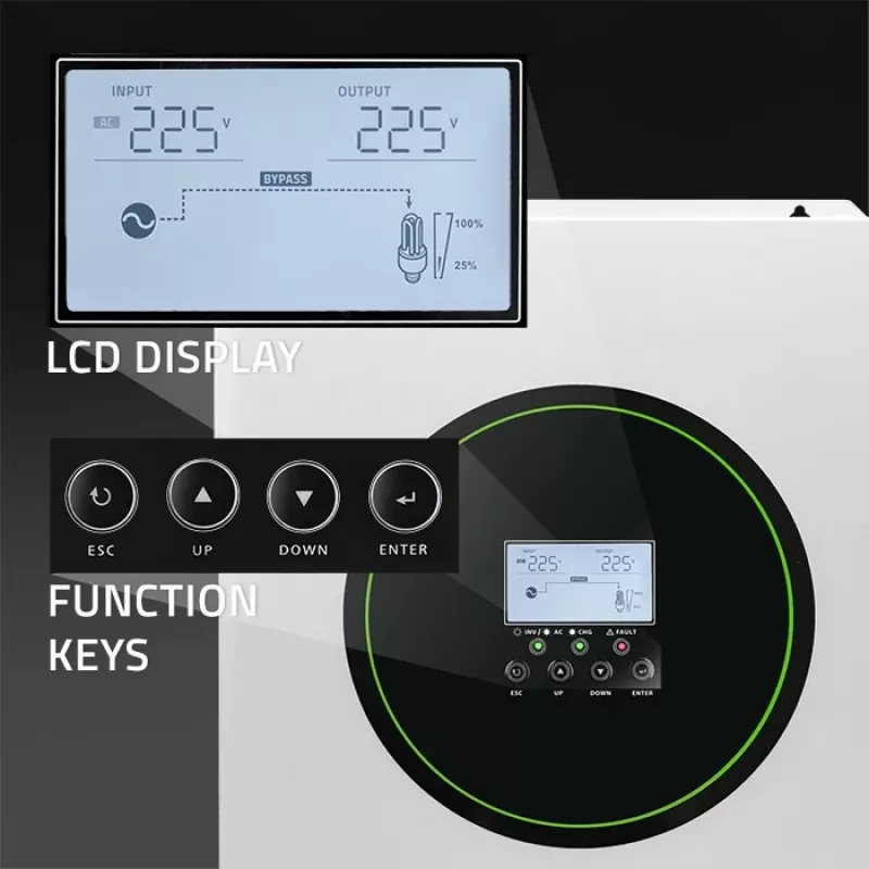 Hybride zonne-omvormer off-grid 6200W | 120A