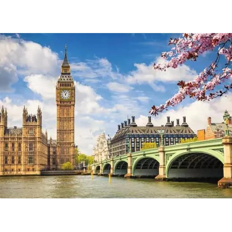 Puzzel Ravensburger Big Ben London 88777 — 1000 stukjes, standaardformaat