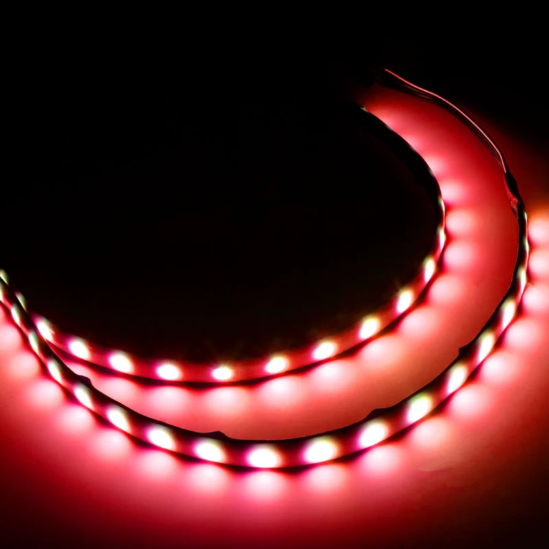 SilverStone SST-LSB01 RGB-LED-hub met 2 LED-strips, zwart