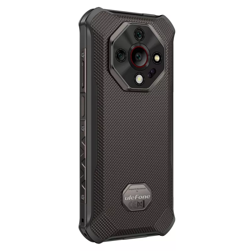 Smartphone UleFone Armor X16 6,1 inch 128 GB zwart, energie-efficiëntieklasse A