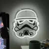 Wandmontierbare LED-neonlamp Paladone Stormtrooper model PP14595SWVN, decoratieve Star Wars-verlichting