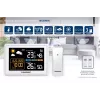 Weerstation BLAUPUNKT WS30WH — binnen- en buitentemperatuur- en luchtvochtigheidsmonitor