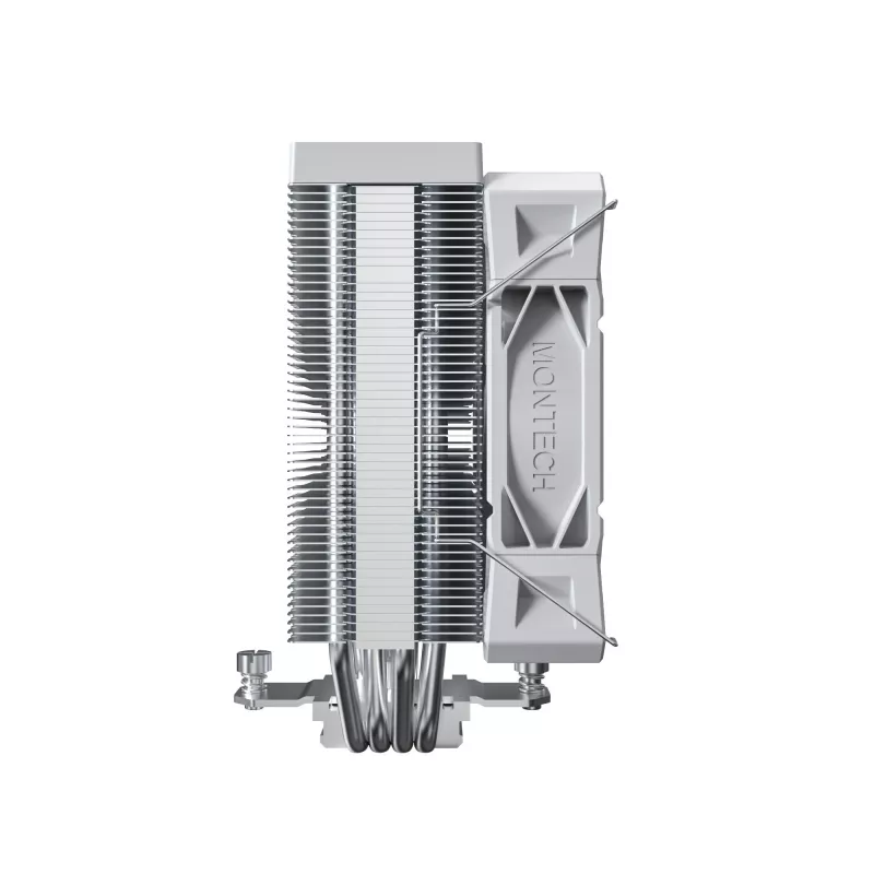 Montech NX400 CPU-luchtkoeler, multi socket, 120 mm, wit