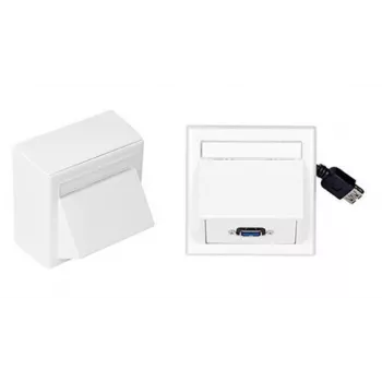Vivolink WI221185 stopcontact USB wit