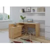 Hoekcomputerbureau Top e Shop DANY ARTISAN KPL, L-vormig, spaanplaat, eikenkleur