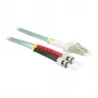 Synergy 21 1,0m OM3 LC - ST - LC - ST - mannelijk/mannelijk - OM3 - blauw (S216285)