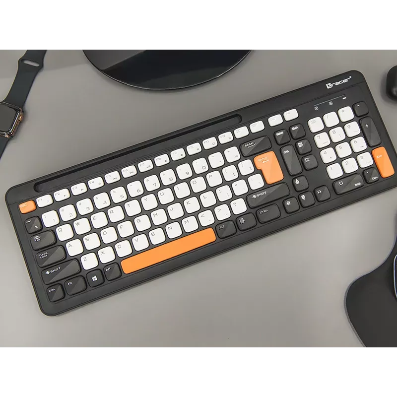 Tracer Greg RF draadloos toetsenbord, 2,4 GHz, volledig formaat, zwart