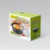 Pan met deksel Maestro MR-4628C, RVS kookgerei, 28 cm diameter, 5,8 L, antiaanbaklaag, 2 handgrepen