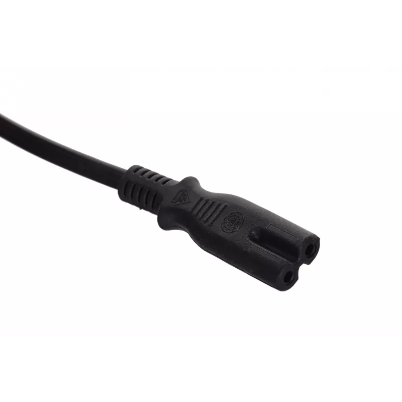 Savio - stroomkabel 2-polig M 3m CL-105 zwart - kabel (CL-105)